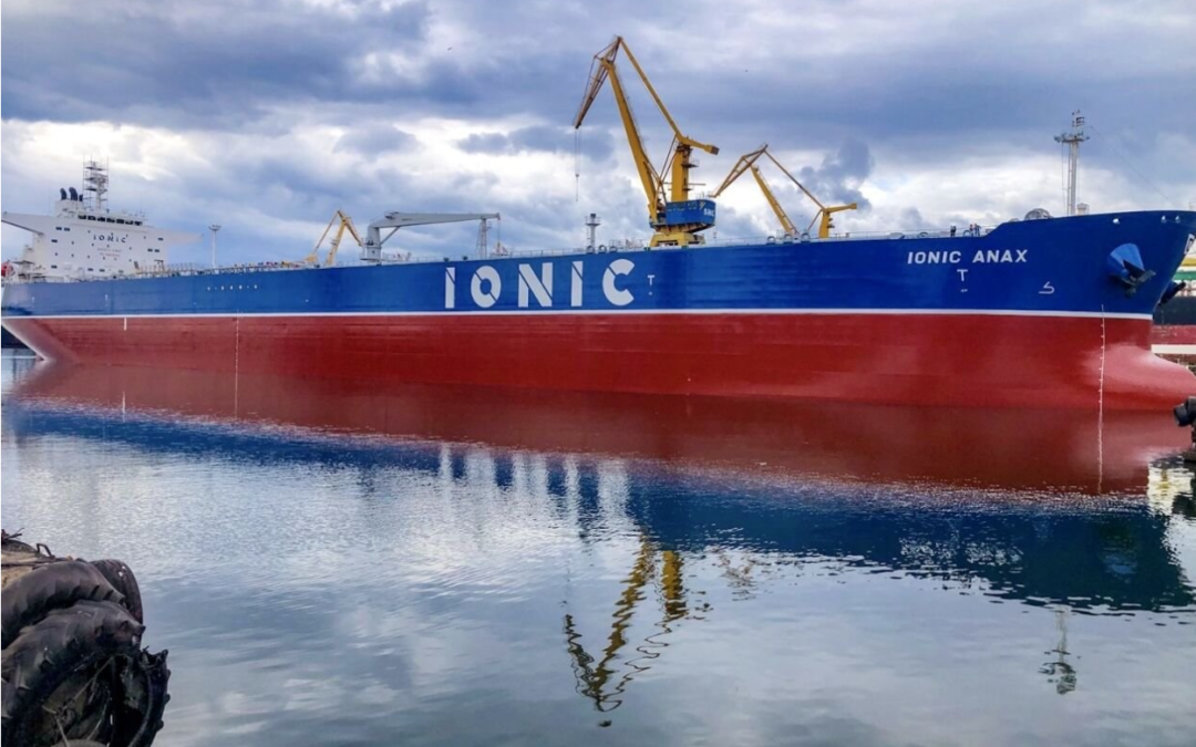 Ionic tankers adopts the use of new environmentally friendly paint. It greatly reduces the ship’s resistance in the water, saving fuel while being friendly to the atmosphere and the marine environment